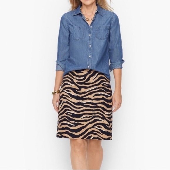 Talbots Dresses & Skirts - NWT Talbots Animal Print Skirt